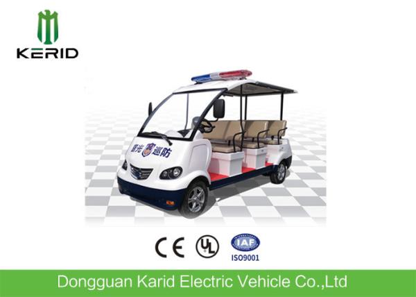 Carro-patrulha elétrico da polícia da segurança pública, economia de energia Sightseeing elétrica do veículo