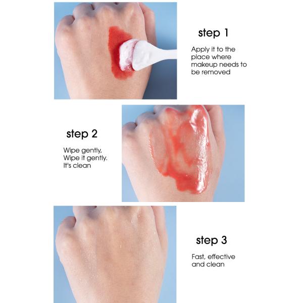 косметика макияжа стороны 100Г подгоняла бальзам перевозчика макияжа очищая с ИСО МСДС