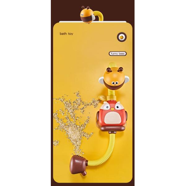 Children's Bathroom Shower Little Bee Electric Shower with Automatic Water Spray