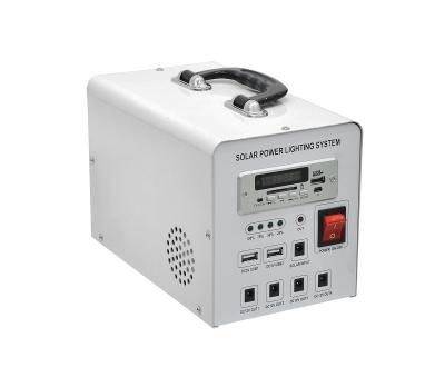 3A 12AH 30W DC Solar Lighting System Solar Home Lighting System
