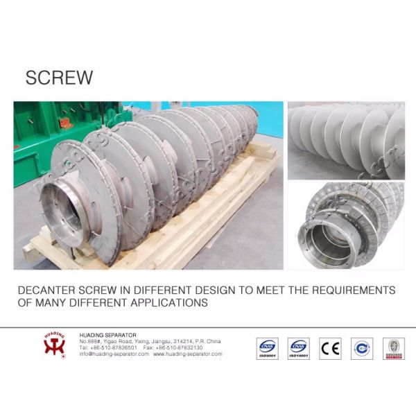 Fish Oil Water Centrifuge Fish Meal Clarification 415V Water Separator Machine