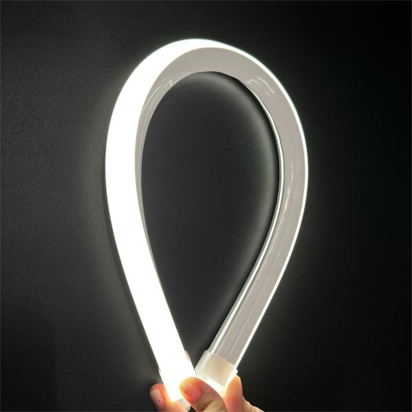 Decoração exterior interna de néon da luz de tira 12W do silicone do diodo emissor de luz 24v 3000K 4000K