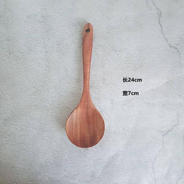 OEM натуральный тек деревянная кухонная ложка набор домашняя кухонная утварь