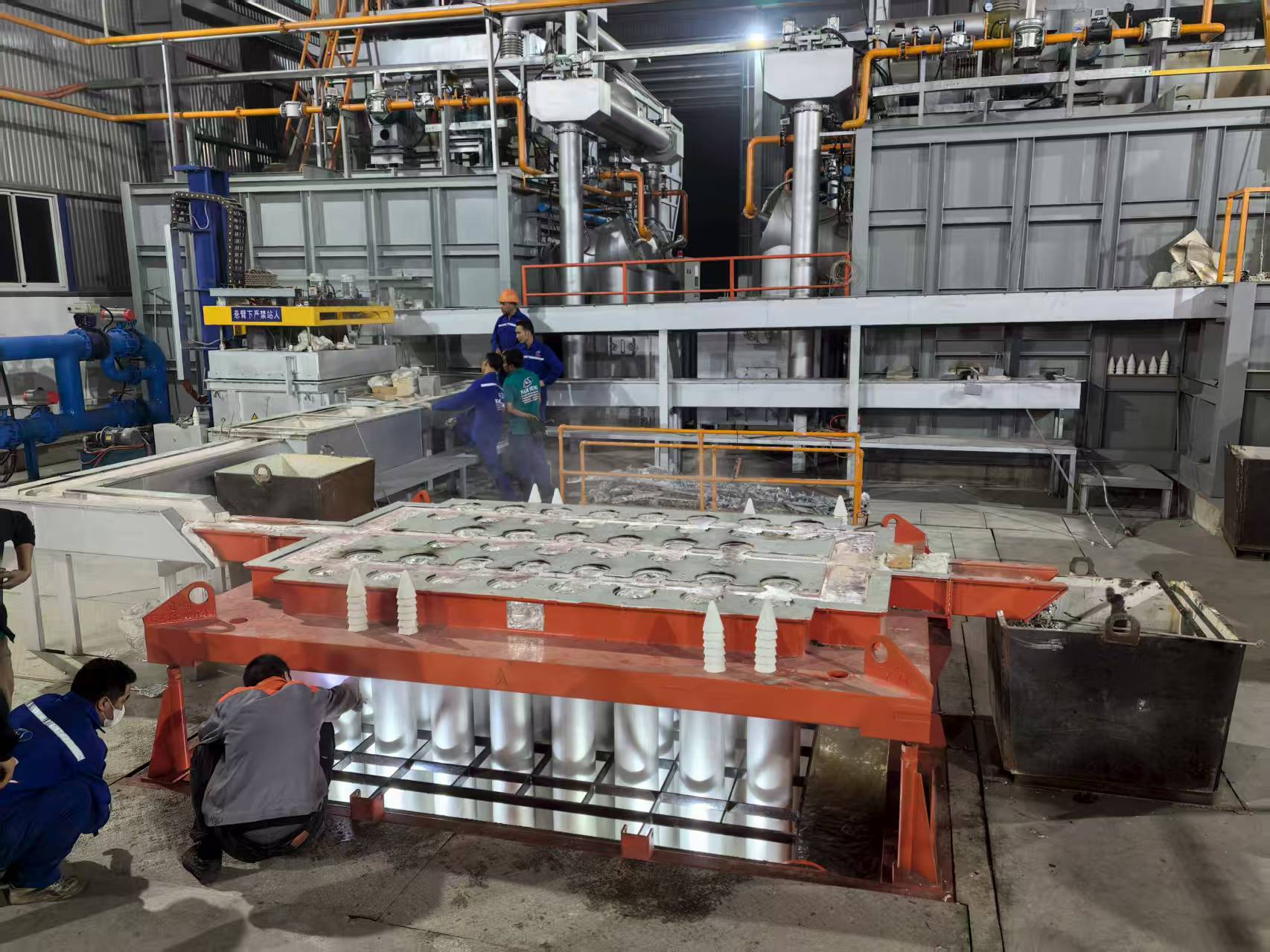 Trackless Wire Cable Winch Casting Machine