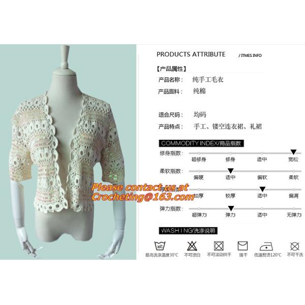 New Sweet Thin, Sweater Tops, Girls Bat short Sleeve, Crochet Cardigans Fall Plain Pattern