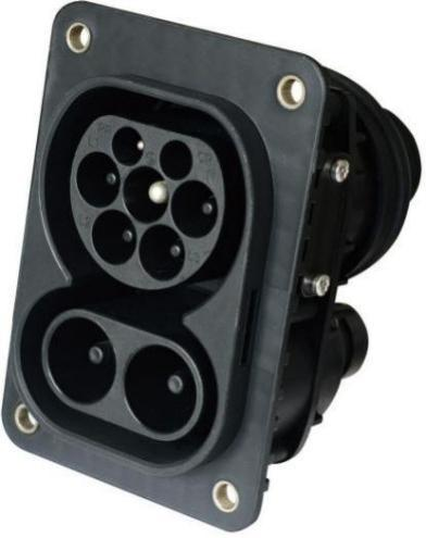 CCS Combo 2 Разъем для быстрой зарядки постоянного тока 80A 150A 200A 300A 1000 В IEC 62196 Тип 2 Разъем/разъем для зарядки постоянного тока