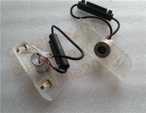 LED 3D logo ghost shadow light for Volkswagen VW Touareg Sagitar Magotan CC Golf Passat