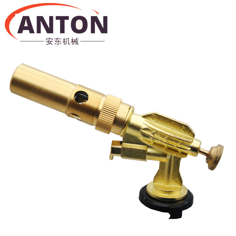 Solid Brass Gas Blowtorch For Heavy Duty Metal Welding Heating