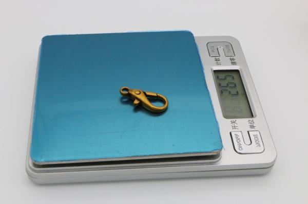 Reliable and cheap zinc alloy small lobster claw clasp OEP color fashion snap hook for purse