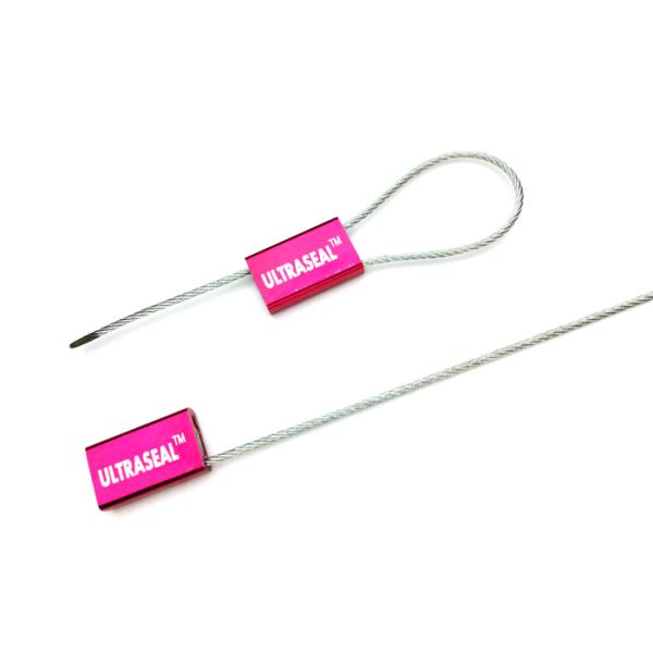 1.8mm Diameter Mini Cable Lock Seals With 2.79KN Tensile Strength