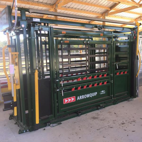 Powder Coated Heavy Duty Cattle Crush Rectangle With Weighing Versatile