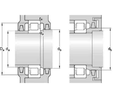 Nsk Ntn Nj308e Gcr15 Cylindrical Roller Bearing