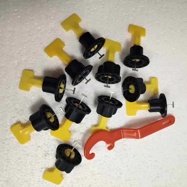 Professional Ceramic Tile Installation Tool Replaceable Steel Pins Industrial Tile Leveler Spacers Tile Leveling System