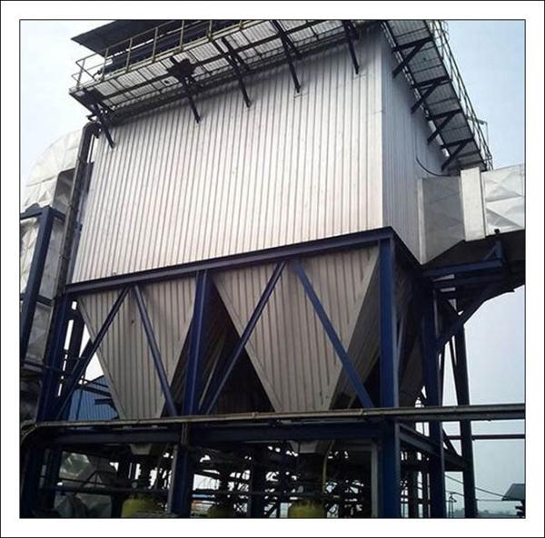 Reverse Air 4 Chamber 8930m3 H Bag Filter Dust Collector