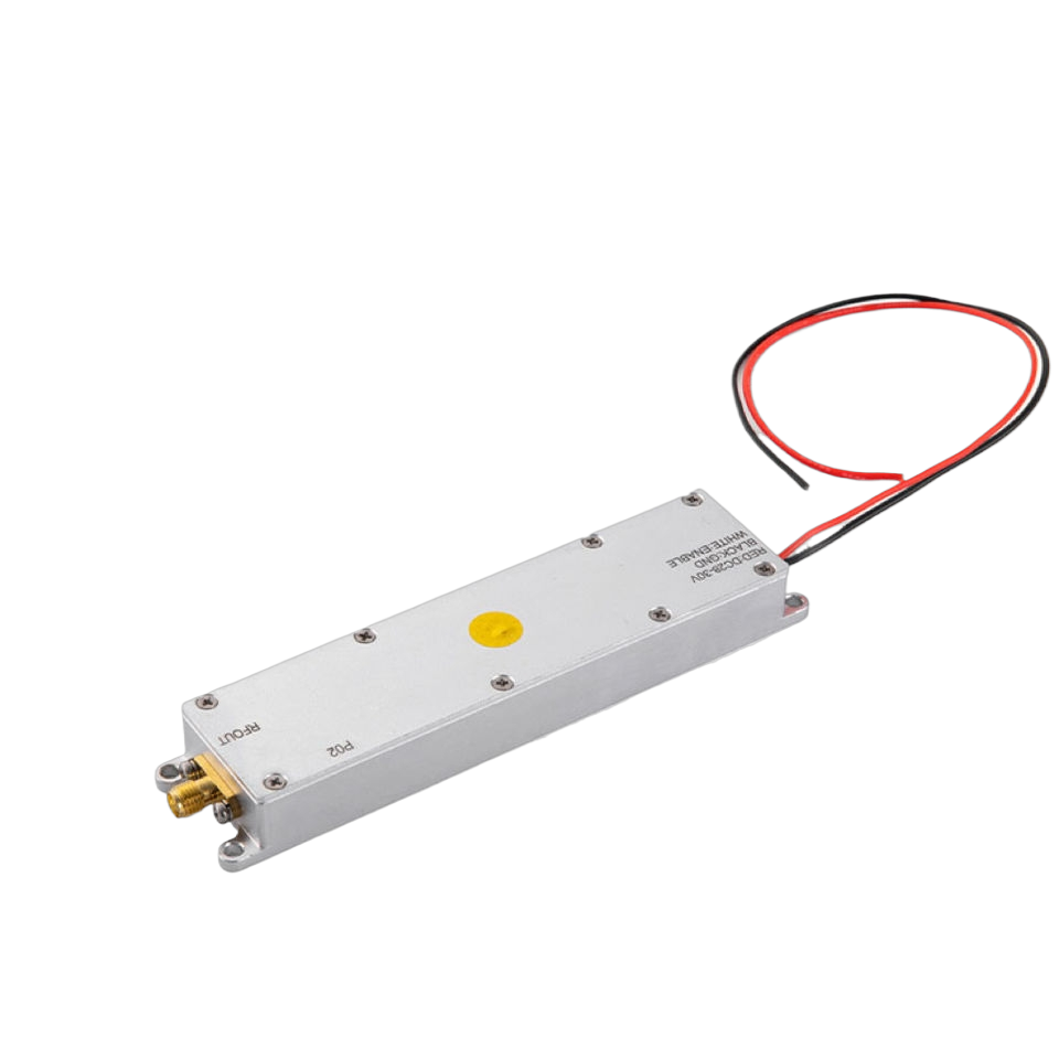 30W 700-1000MHz GaN Anti-Drone VCO Module Lora RF LDMOS UAV Suppression System Metal FPV Counter Device