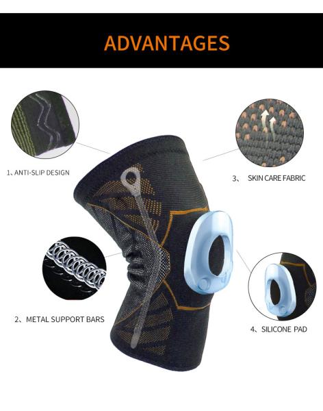Hiking Knee Support For Joint Pain Relief Arthritis and Injury Recovery Knee Sleeve Sports knee pads