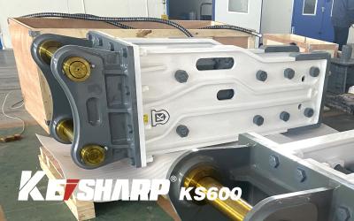 KS600 Top Type Hydraulic Breaker 205mm Chisel Diameter For 55-65 Ton Excavator