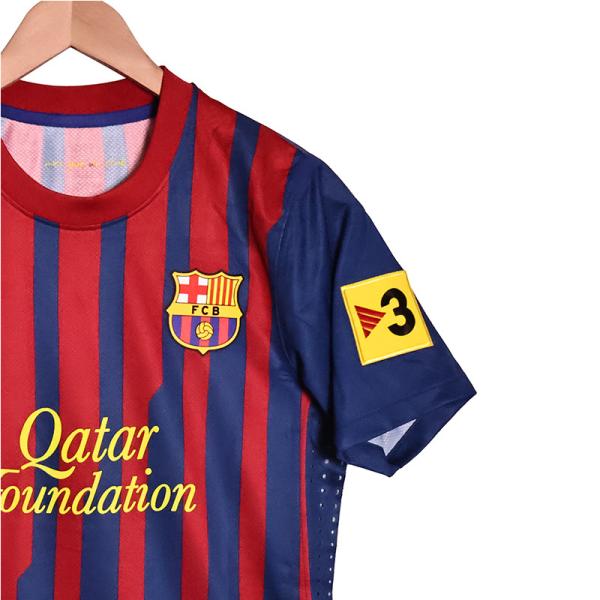 Classic Replica Barcelona 2011-2012 Season Home Jersey Group Customization Service