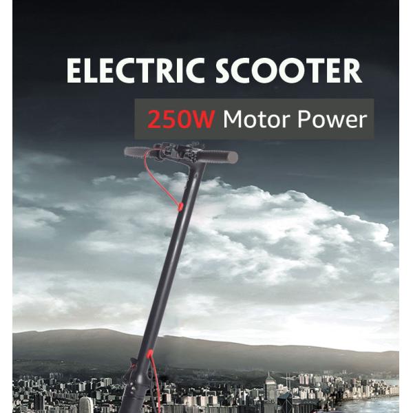 8.5 Inch 250W Mini Powerful Electric Scooter For Teenager Foldable LED Display