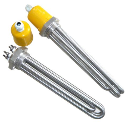 High Strength Steam Boiler Heating Element Tubular Flange 220V High Safety