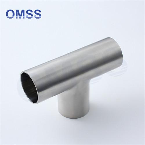 3A SMS SS304 Stainless Steel Sanitary Pipe Fittings Weld Equal Tee 7www In Building