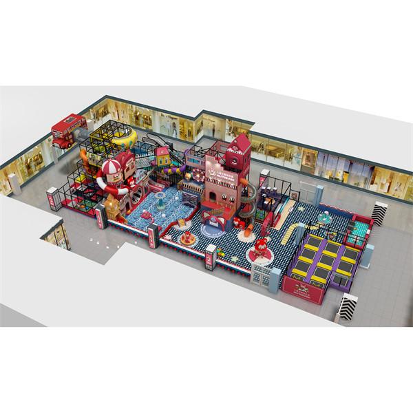 Équipement de jeu intérieur personnalisé pour enfants de 2 à 12 ans