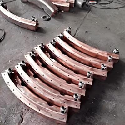 Submerged Arc Furnace Bottom Ring Stainless Steel Copper Type