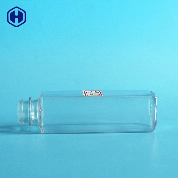 бутылка ЛЮБИМЦА соуса квадрата 150ml Recyclable с высотой крышки 142mm винта
