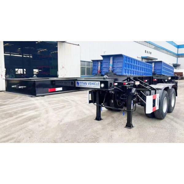 TITAN 2023 20/40 Foot Seaport Container Transfer Skeletal Special Semi Trailer for Sale Near Me