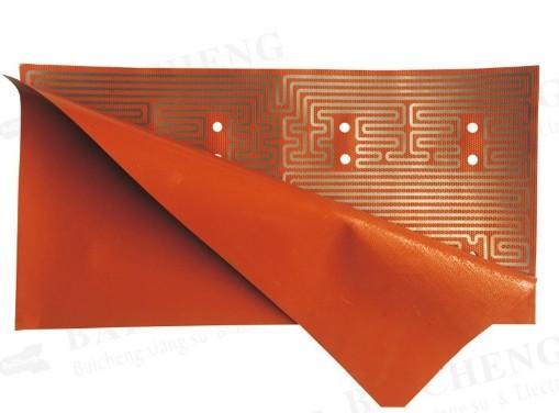 Óleo balde placa de aquecimento de silicone 300W Filme de aquecimento elétrico elemento de aquecimento