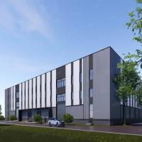 Construction de bâtiments métalliques préfabriqués modernes sur mesure