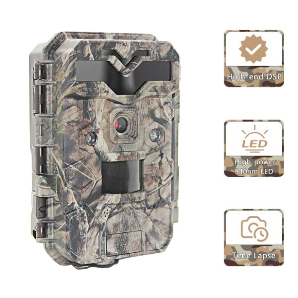 Экран HD 2,4 дюймов охотясь камера звероловства следа СИД полная HD 1080P инфракрасн камер