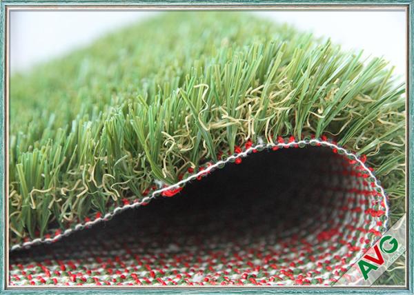 35 MM Tall Landscaping Artificial Grass / Residential Artificial Grass 6800 Dtex