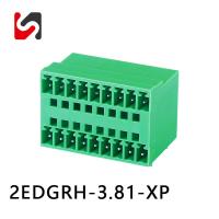 2EDGRH-3.81 3.81mm Phoenix Pluggable Terminal Bloco Conector macho para PCB