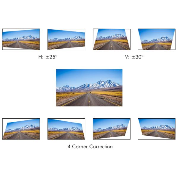 High Brightness 4K Laser Projector HDR10 Short Throw Laser Projector Household