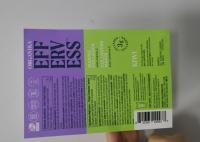 Le cosmétique imperméable marque les labels cosmétiques de labels de bouteille pour l'emballage de cosmétiques