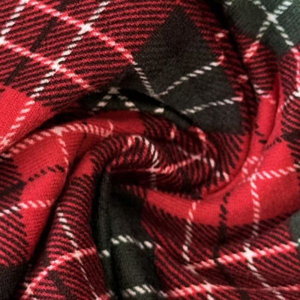 Cozy Red Plaid Fleece Lounge Pants - Timeless Plaid Homewear