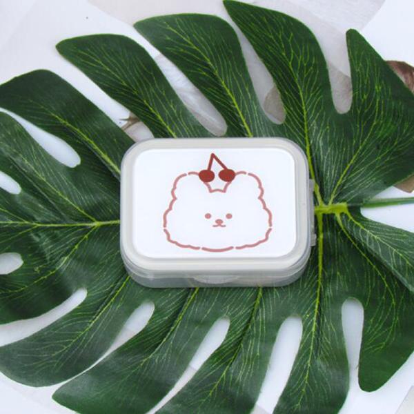 Коробка контактных линзов OEM косметическая для контейнера держателя набора перемещения глаз