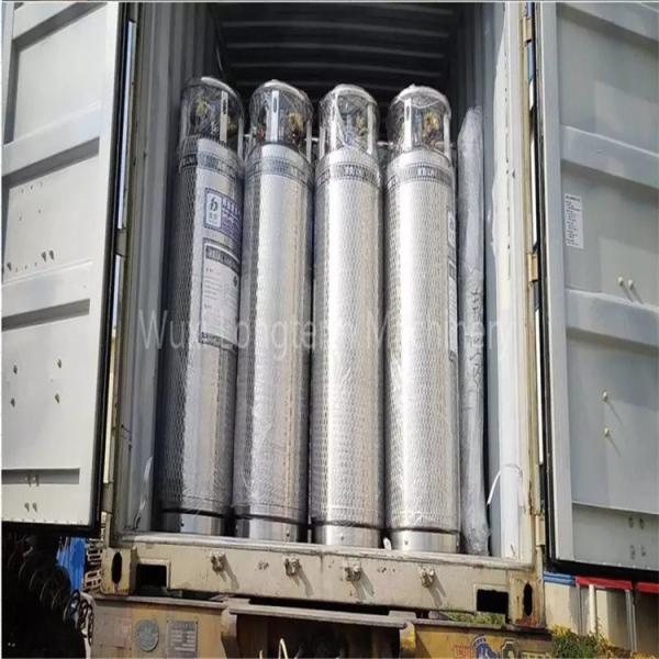 DPL450-175-2.3 Mpa Cryogenic Dewar Cylinder Liquid Oxygen Stainless Steel