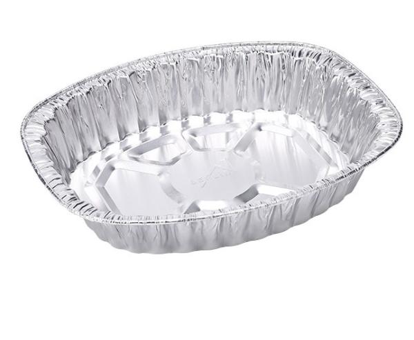 6500ml Oval Foil Trays Grill Catering Aluminum Foil Pans