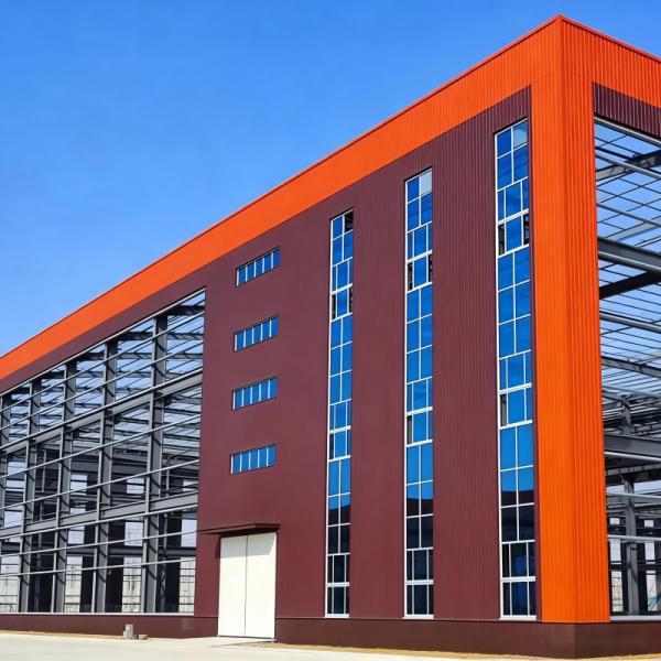 Fire-Retardant Windproof Seismic Resistant Multi-storey Steel Structure Building Prefab Office Tower Q235/Q355 Steel