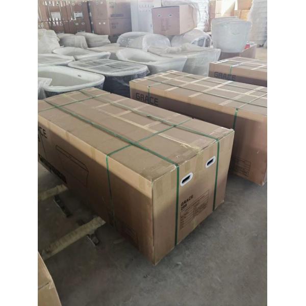 Bulk Purchase Customized Pure Pmmma Acrylic Freestanding Bathtub with Fast Shipping