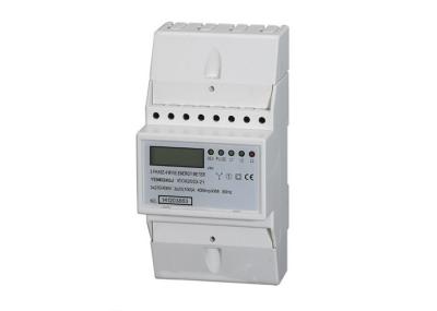 High efficient Intelligent 3 phase 4 Wire Electronic kwh meter with CT 220V/230V