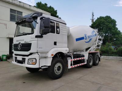 SHACMAN H3000 Concrete Mixer Truck 6x4 Truck Mixer Agitator 340HP  White
