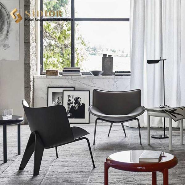 Classic Creative Modern Leisure Chair 66cm Height PU Leather Single Sofa