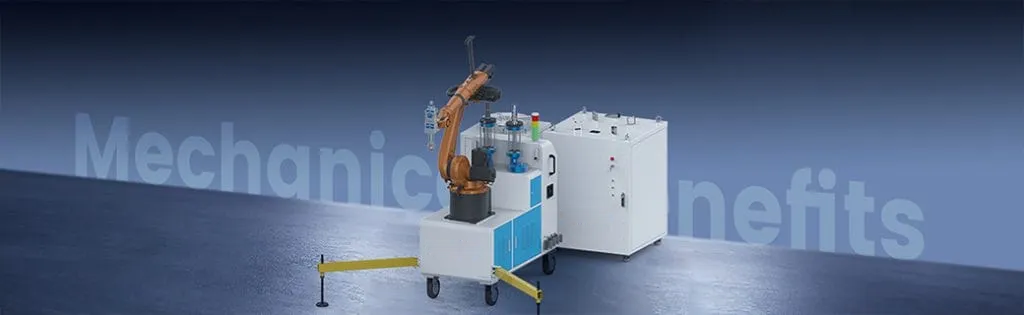 Mobile Robot Laser Cladding Machine for Integrated Part Processing