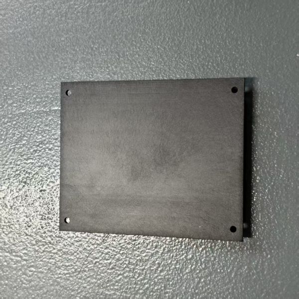 Industrial Cooling Aluminum Black Anodized Heat Sink With Dense Straight Fins