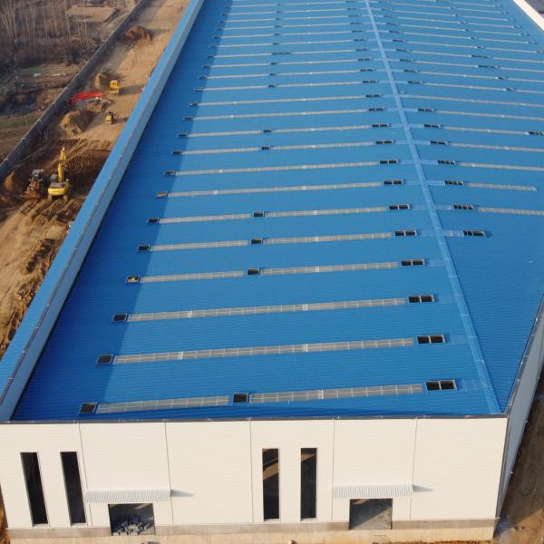 Armazém estrutural da construção de aço da construção da armação de aço do feixe de H