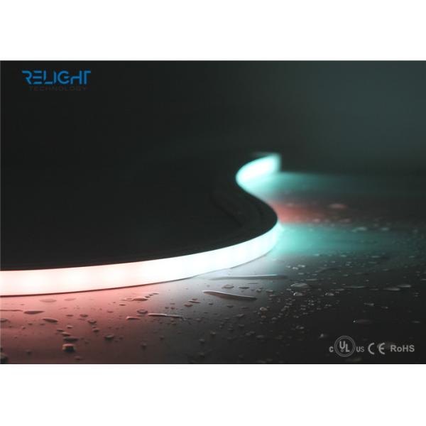 DC24V Flexible LED Strip Lights Neon RGB Changeable Ribbon For Building