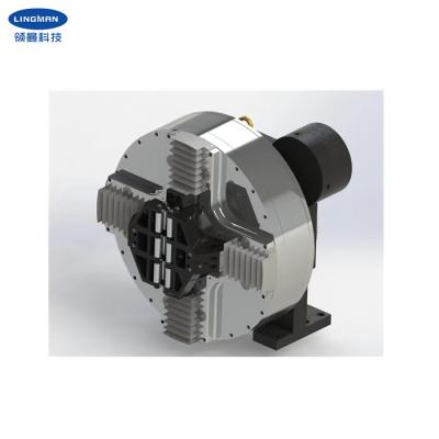 Cortador Chuck Full Stroke giratório pneumático do laser